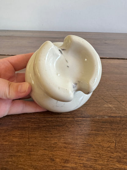 Ceramic Pottery Insulator with Marks