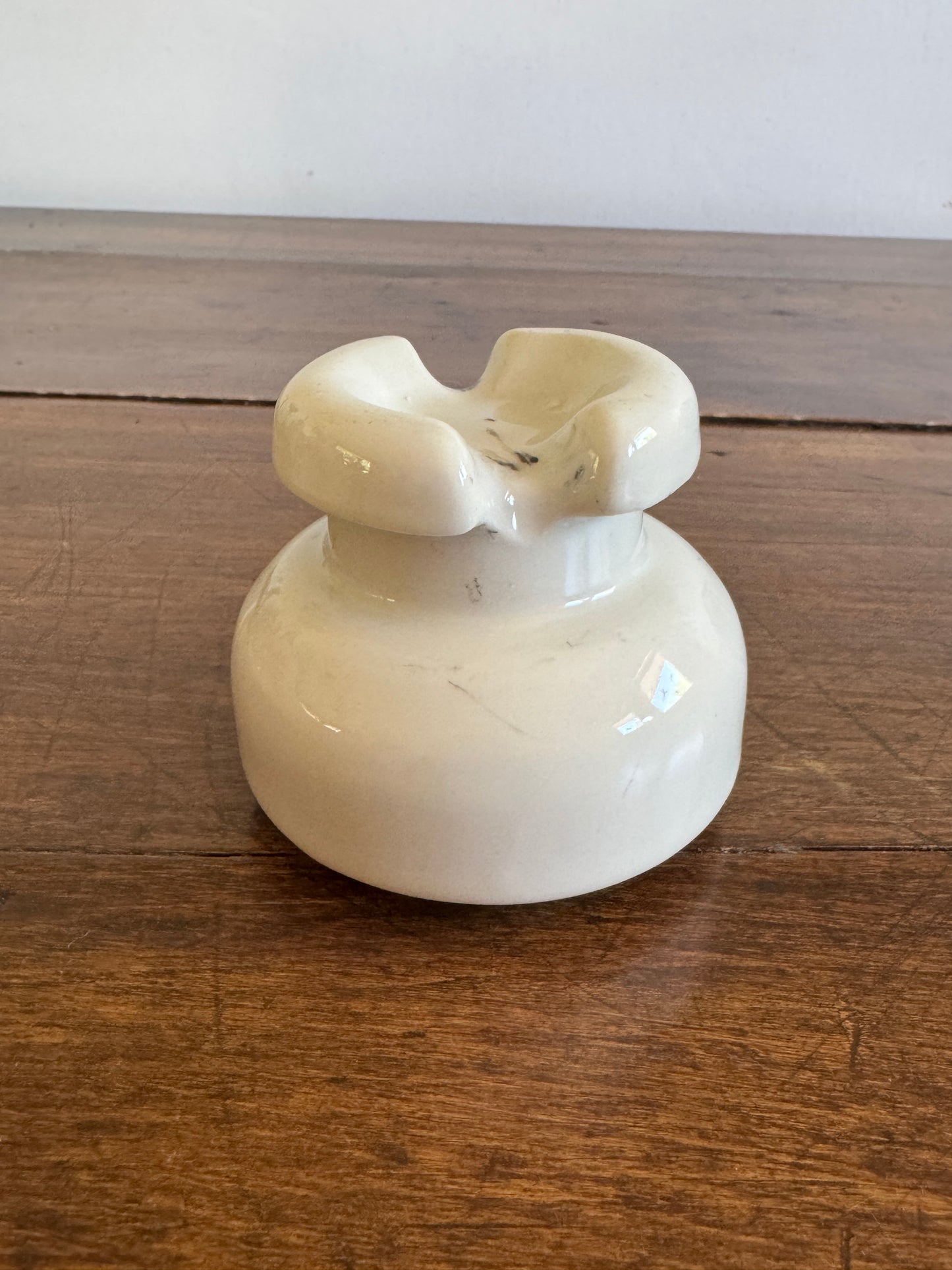 Ceramic Pottery Insulator with Marks