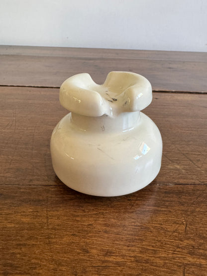 Ceramic Pottery Insulator with Marks