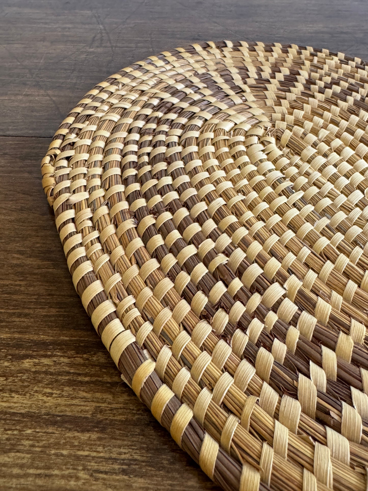 Woven Sweetgrass Trivet Placemat
