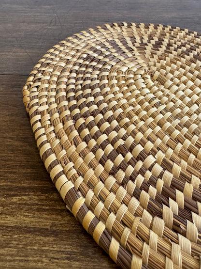 Woven Sweetgrass Trivet Placemat