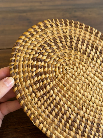 Woven Sweetgrass Trivet Placemat