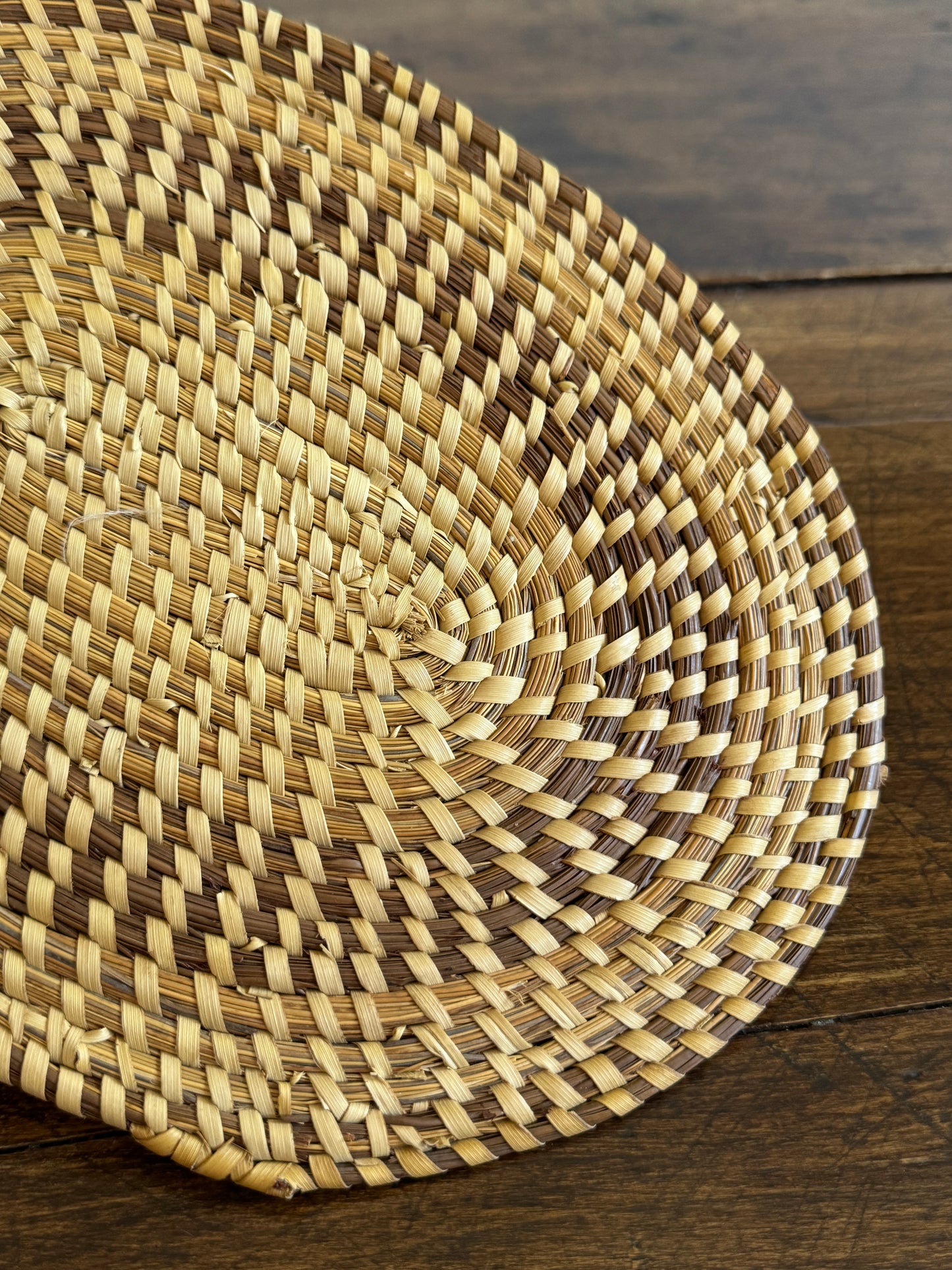 Woven Sweetgrass Trivet Placemat