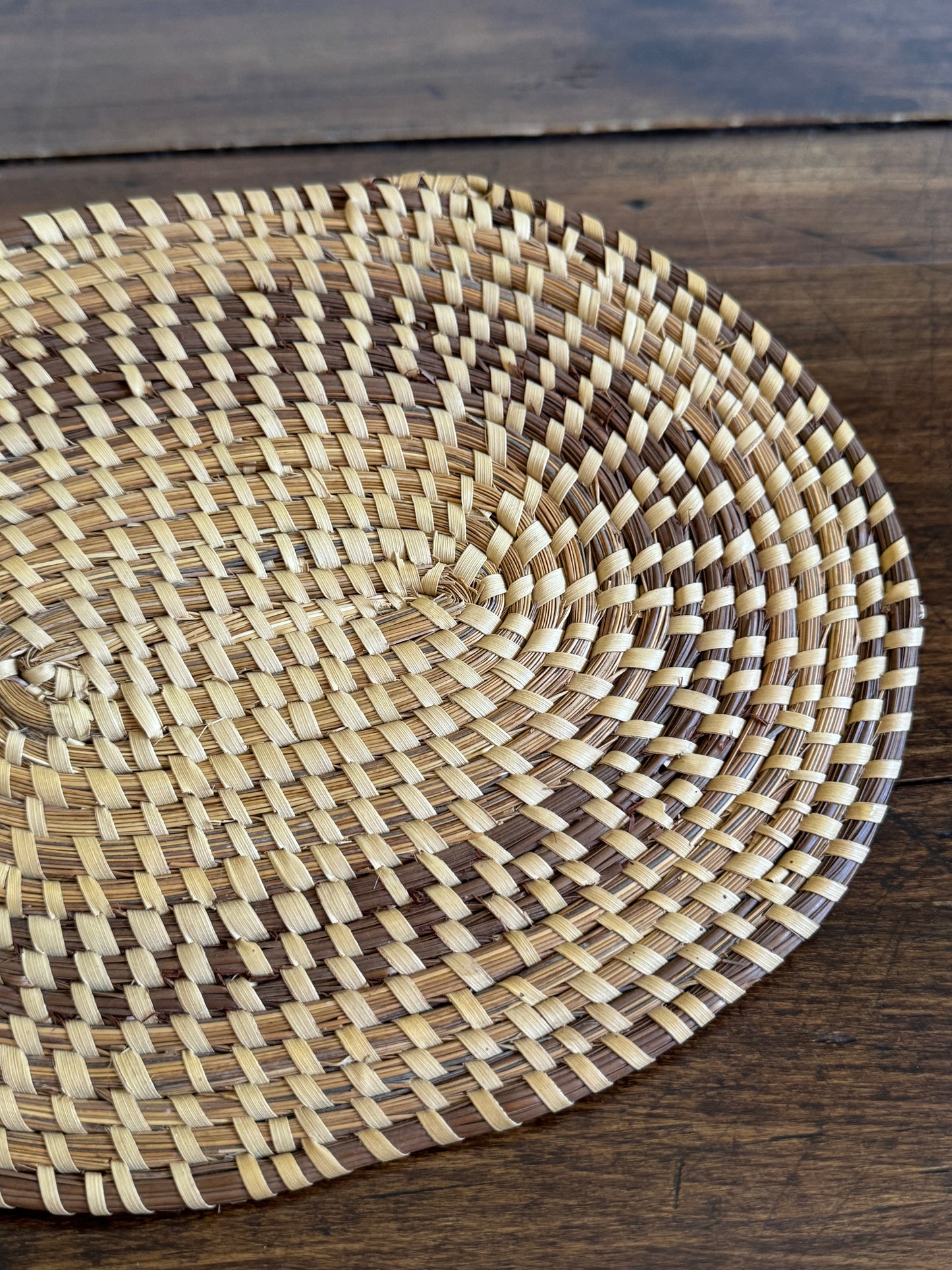 Woven Sweetgrass Trivet Placemat