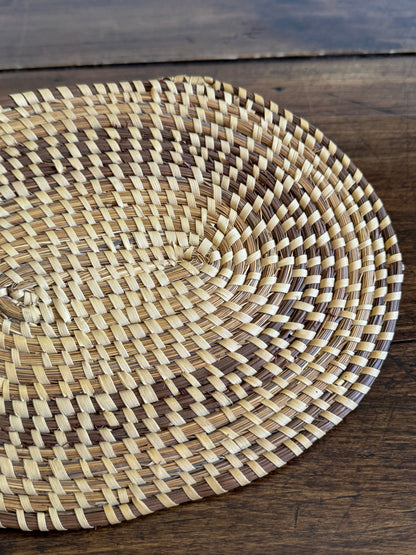 Woven Sweetgrass Trivet Placemat