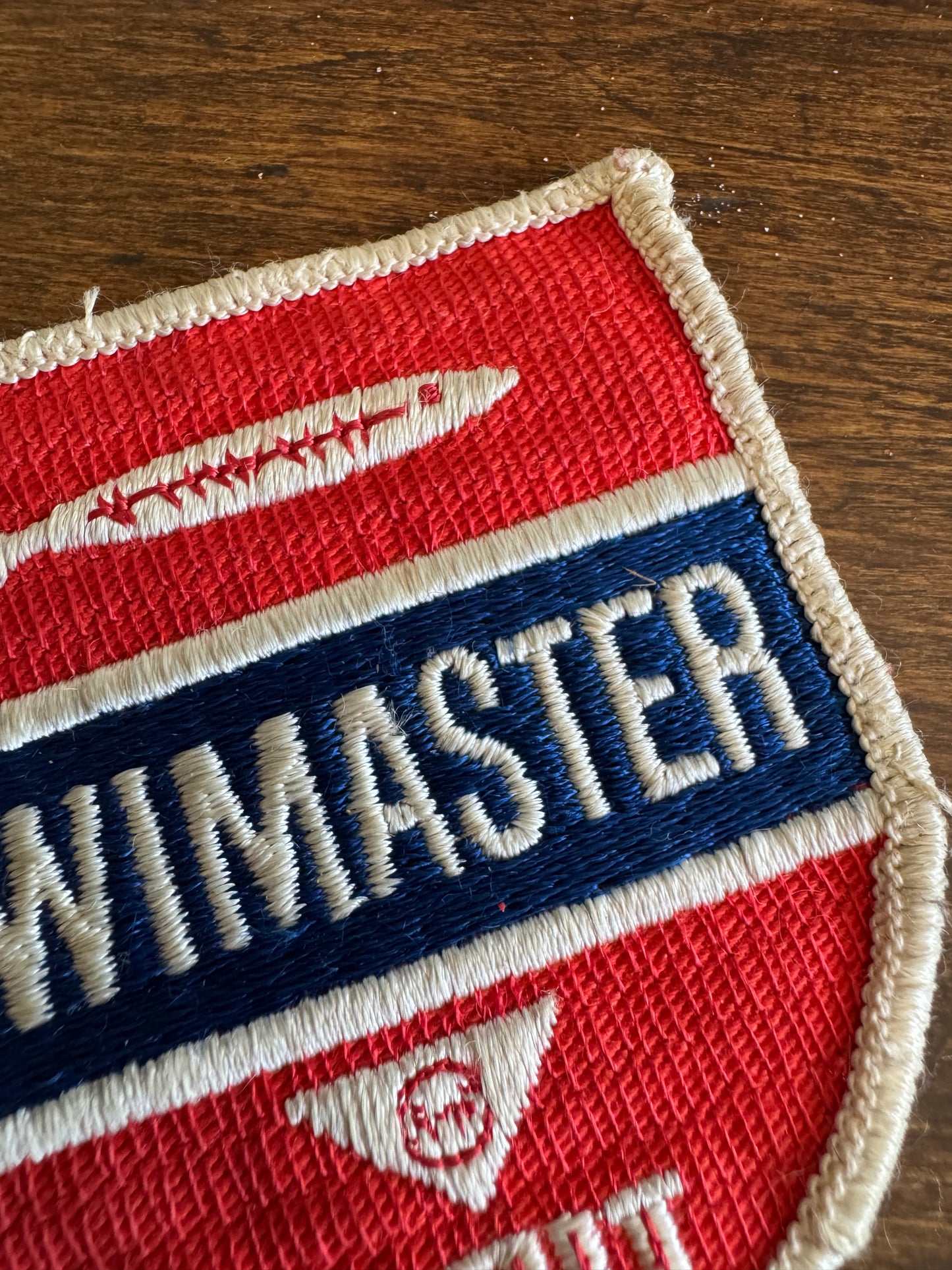 Vintage Swimaster Patch VOIT with Fish Symbol - Scuba Diving Fishing Patch