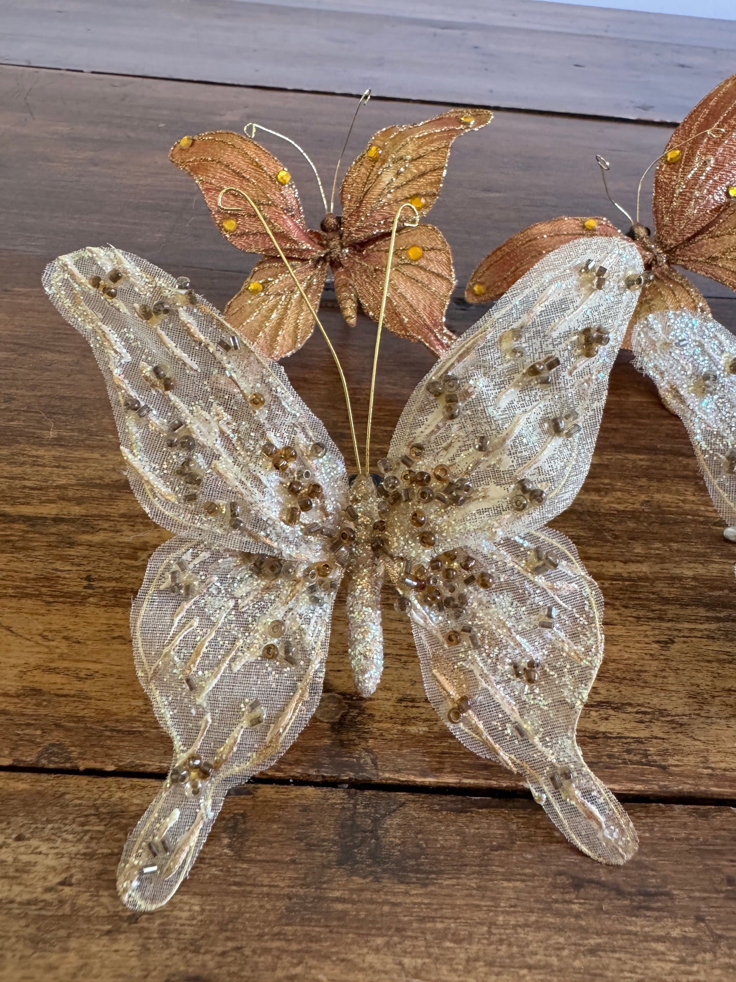 Mixed Lot of Clip On Butterfly Ornaments