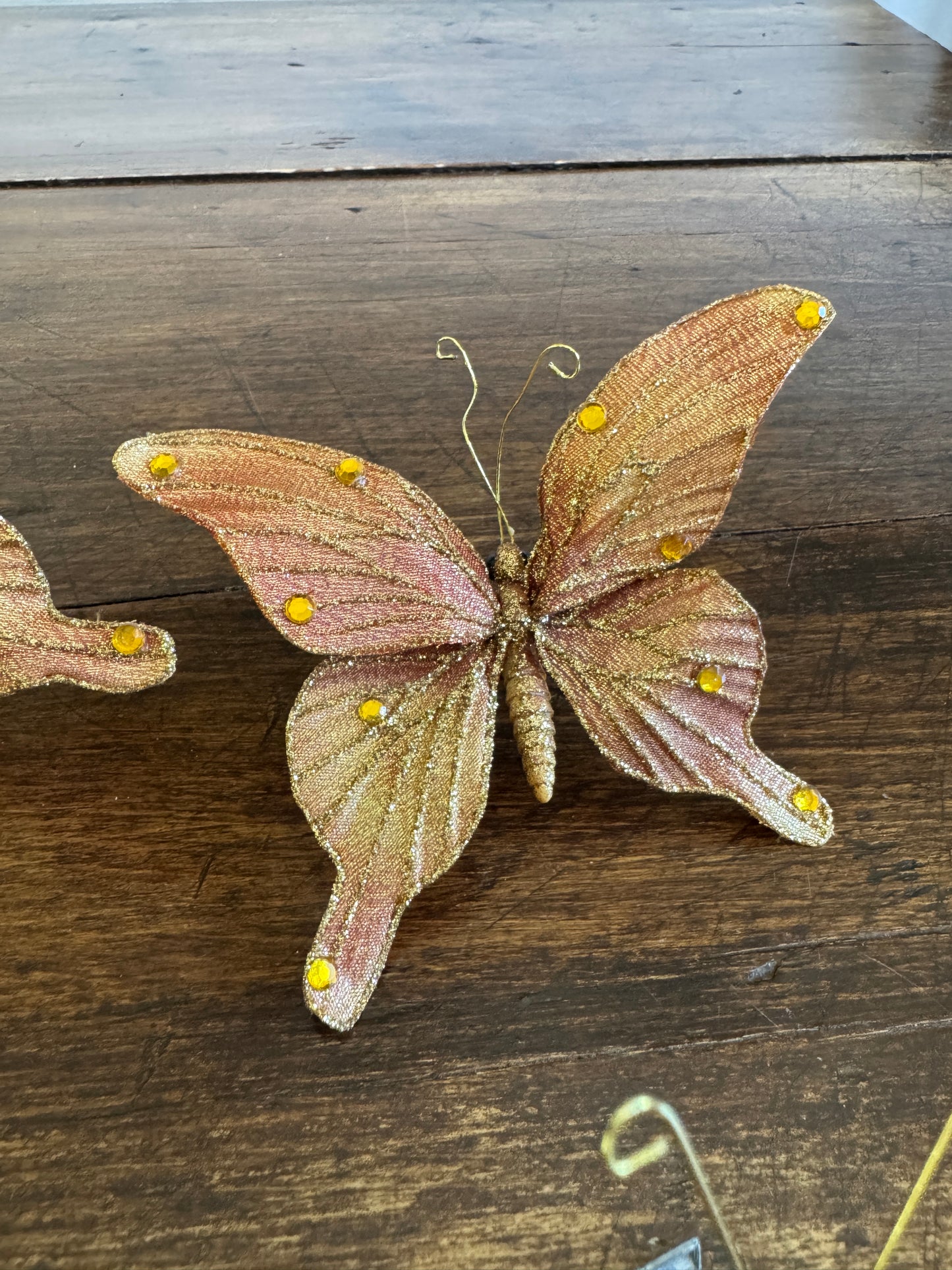 Mixed Lot of Clip On Butterfly Ornaments