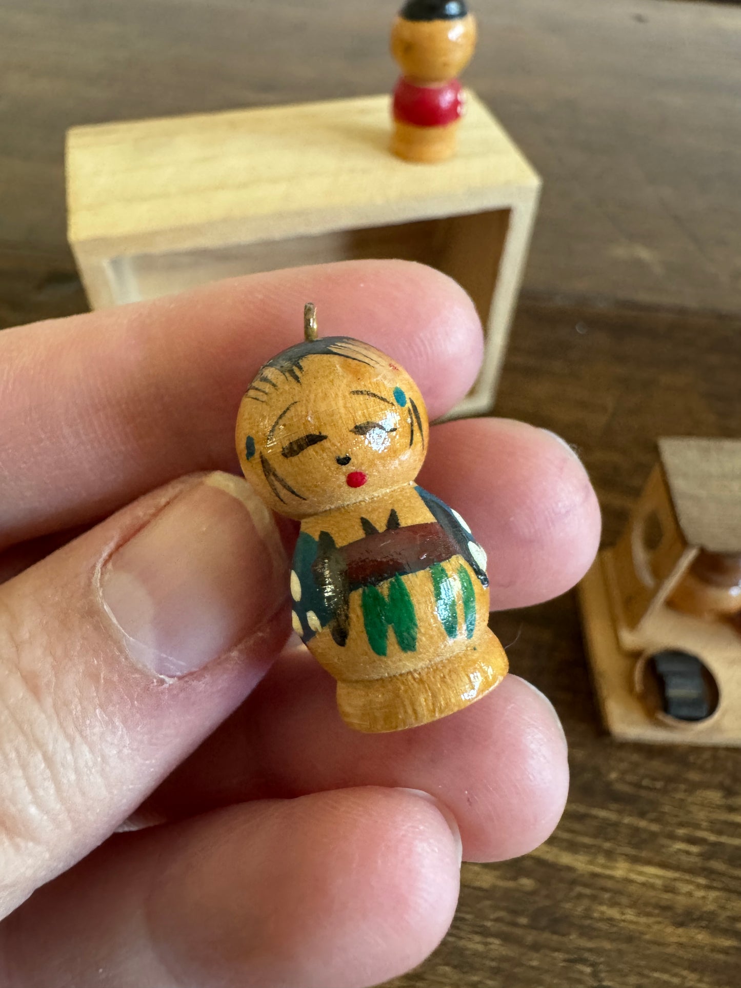 Japanese Mixed Lot of Miniatures with Box
