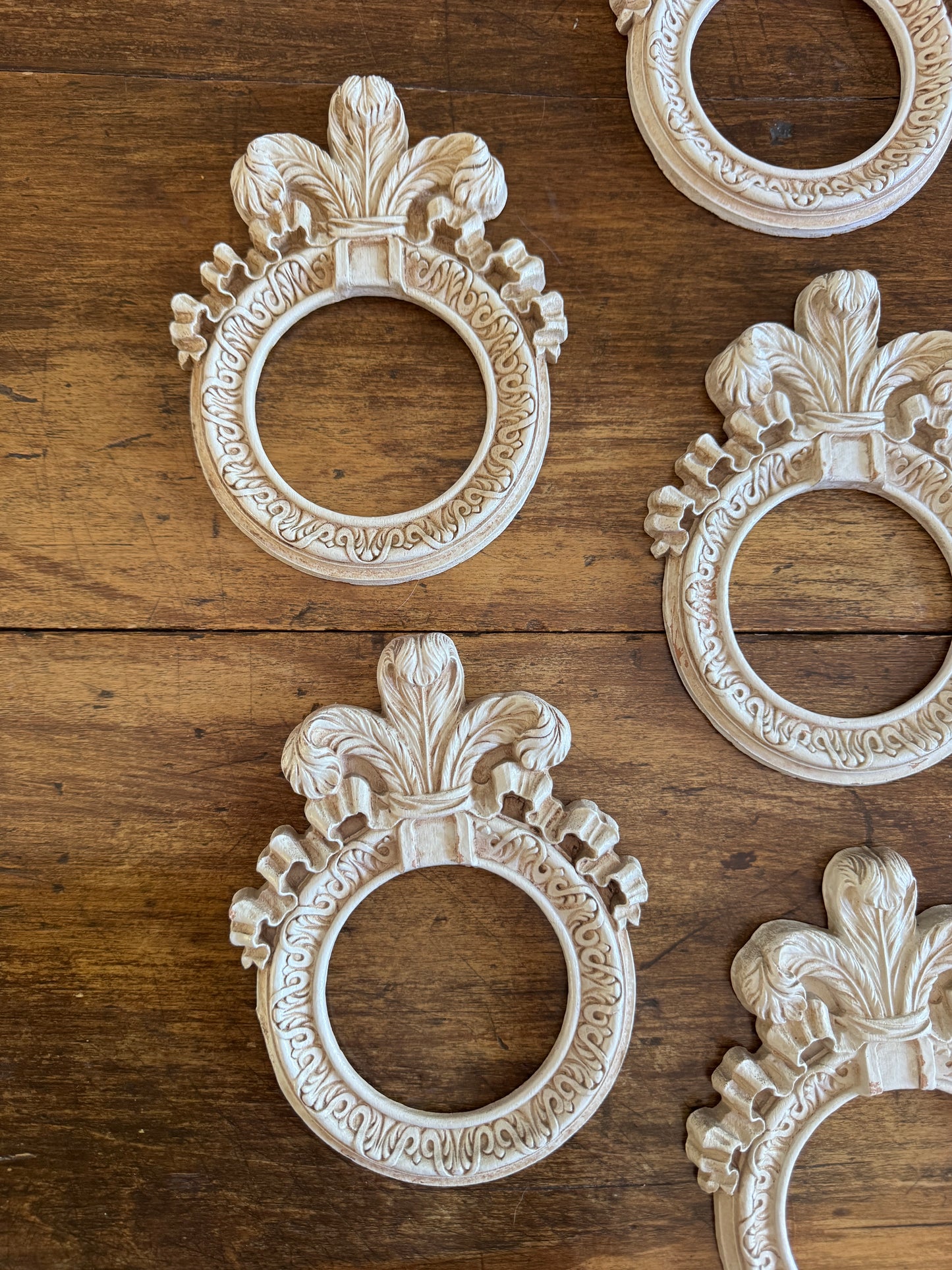 PICK ONE Vintage Terracotta/Plaster Ornate Frames