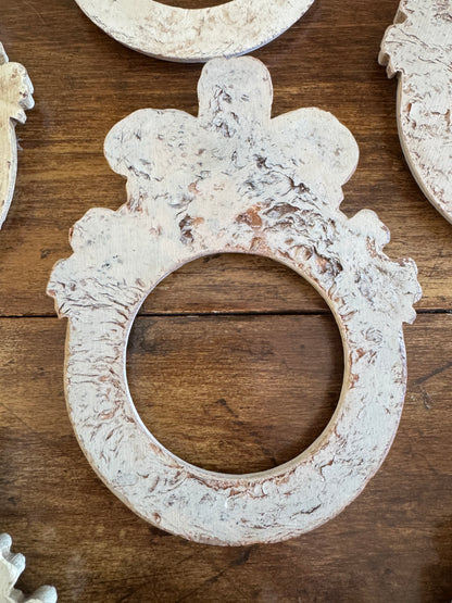 PICK ONE Vintage Terracotta/Plaster Ornate Frames