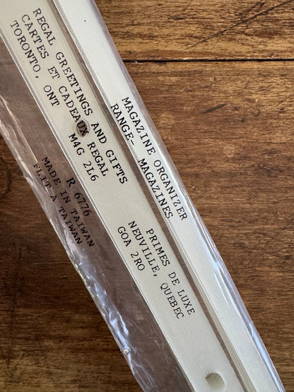 NOS Magazine Binder Organizers