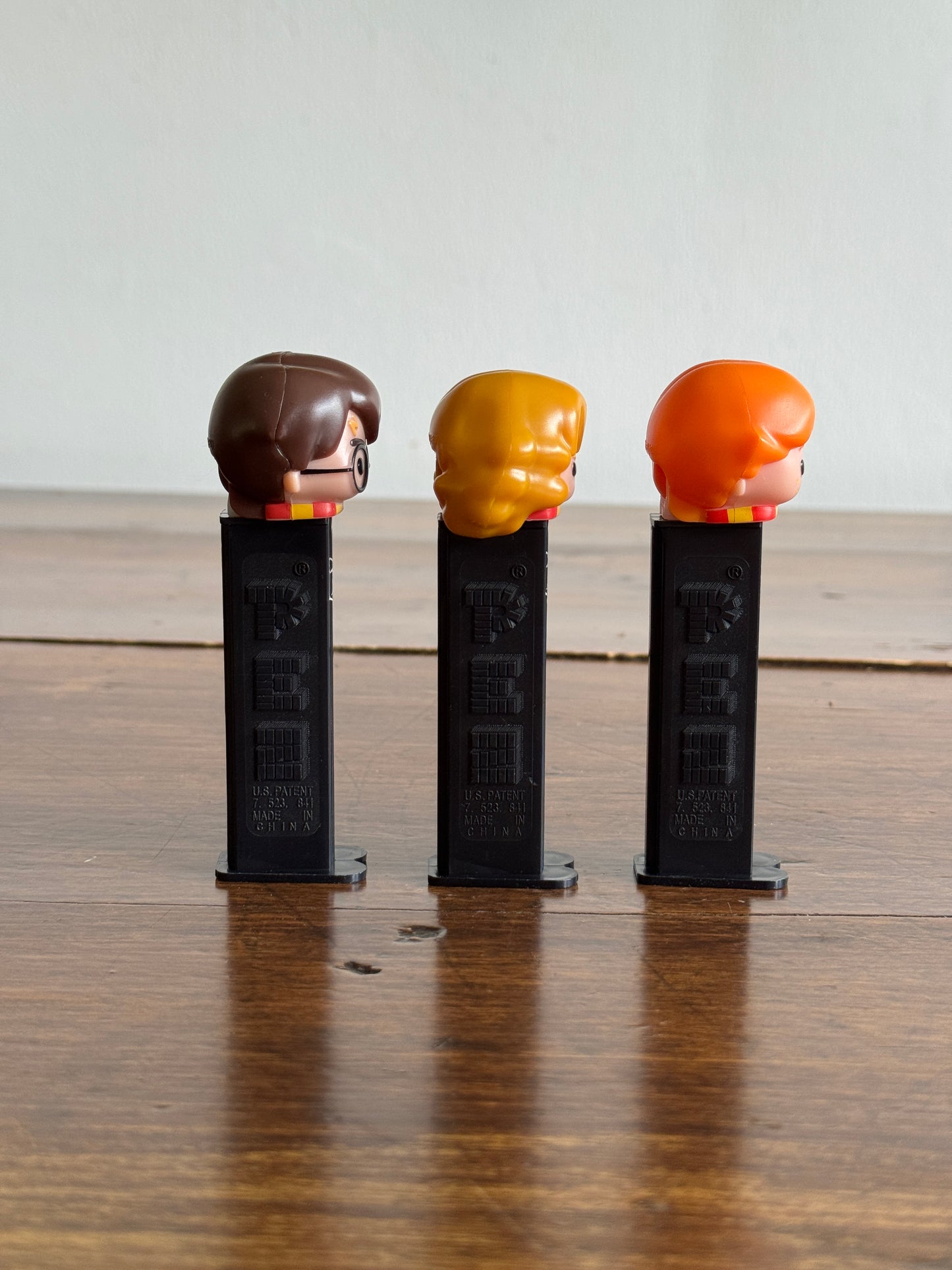 Lot of Three Pez Toys - Harry Potter Topped Pez