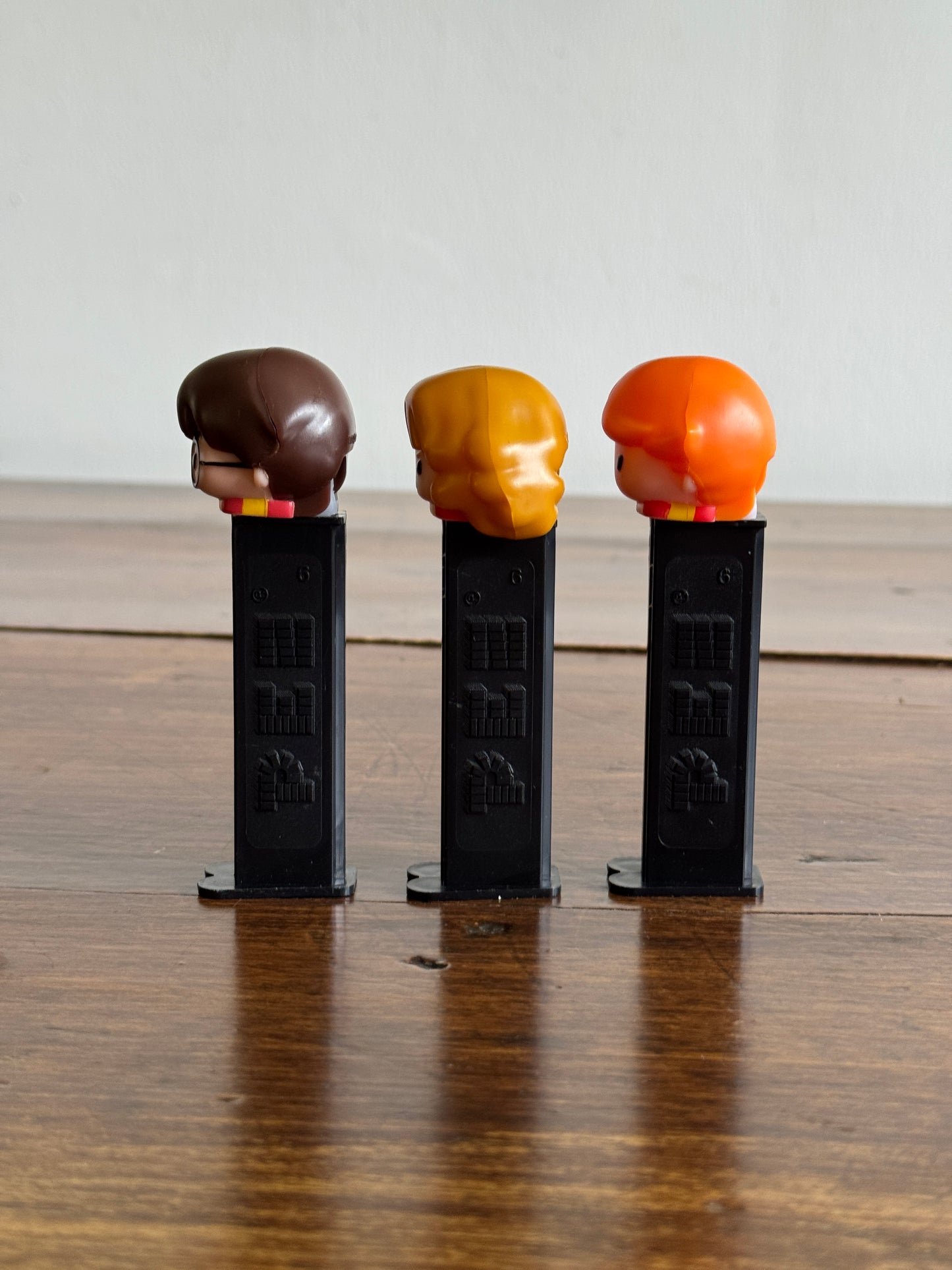 Lot of Three Pez Toys - Harry Potter Topped Pez