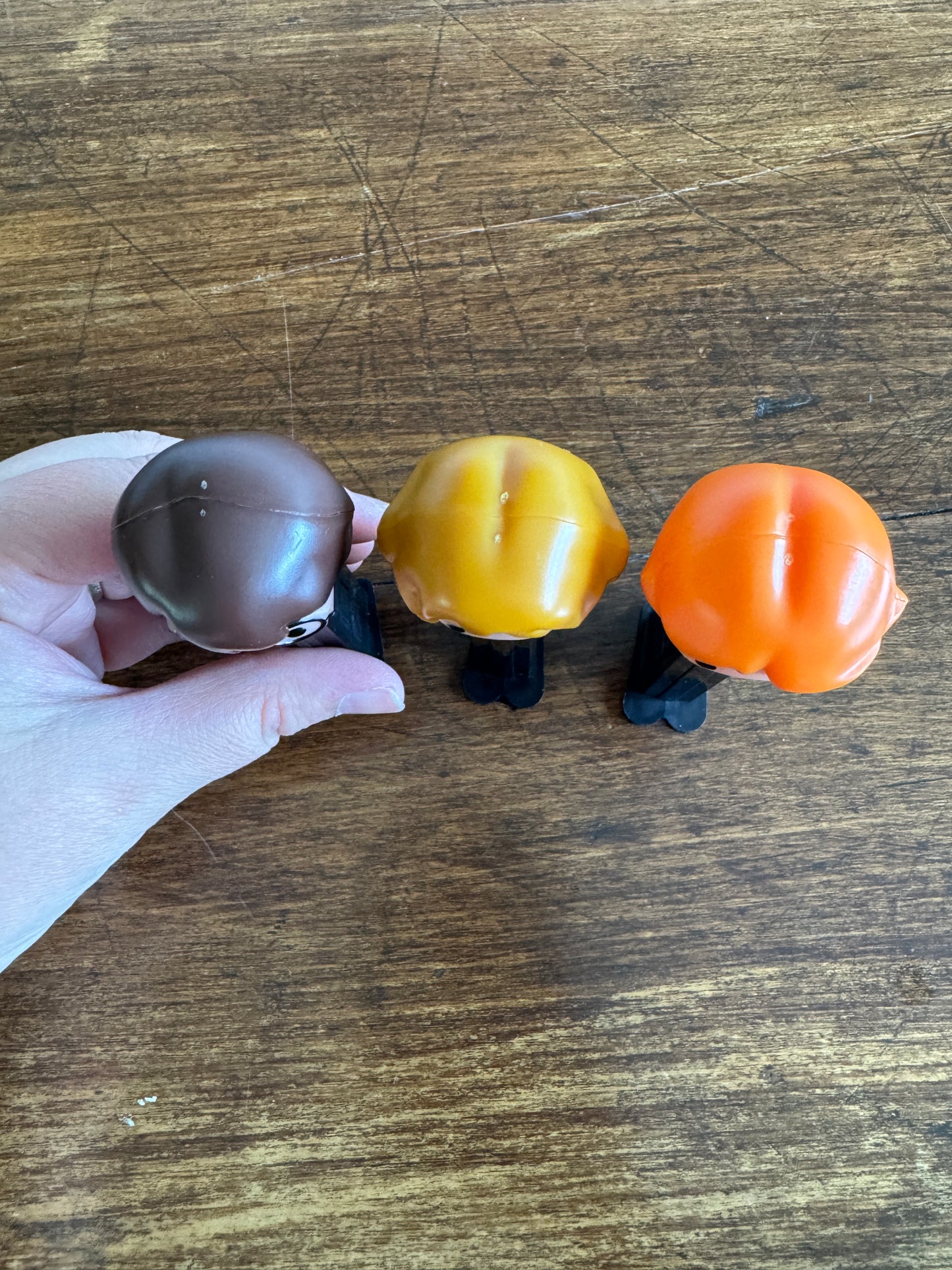 Lot of Three Pez Toys - Harry Potter Topped Pez