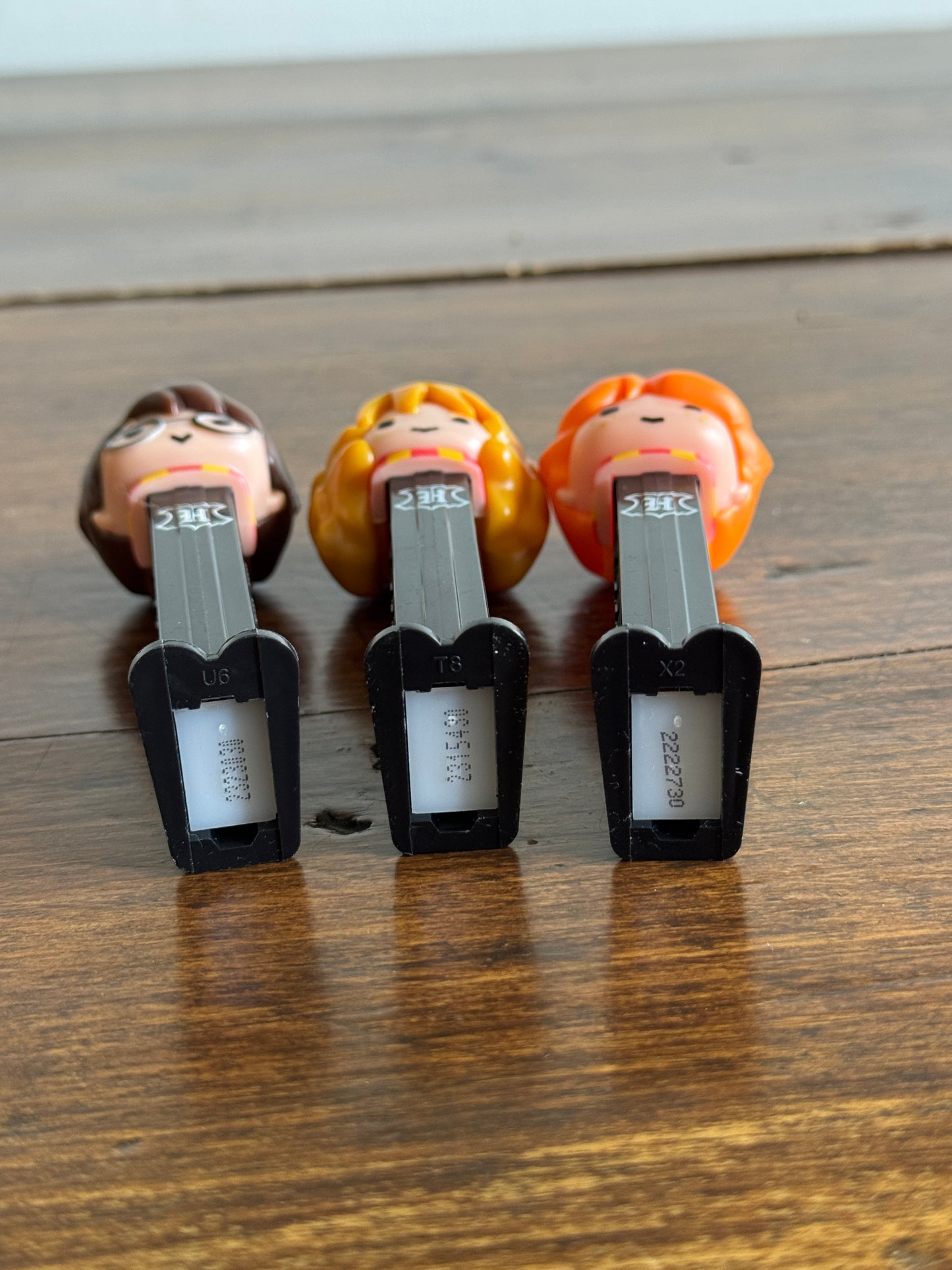 Lot of Three Pez Toys - Harry Potter Topped Pez
