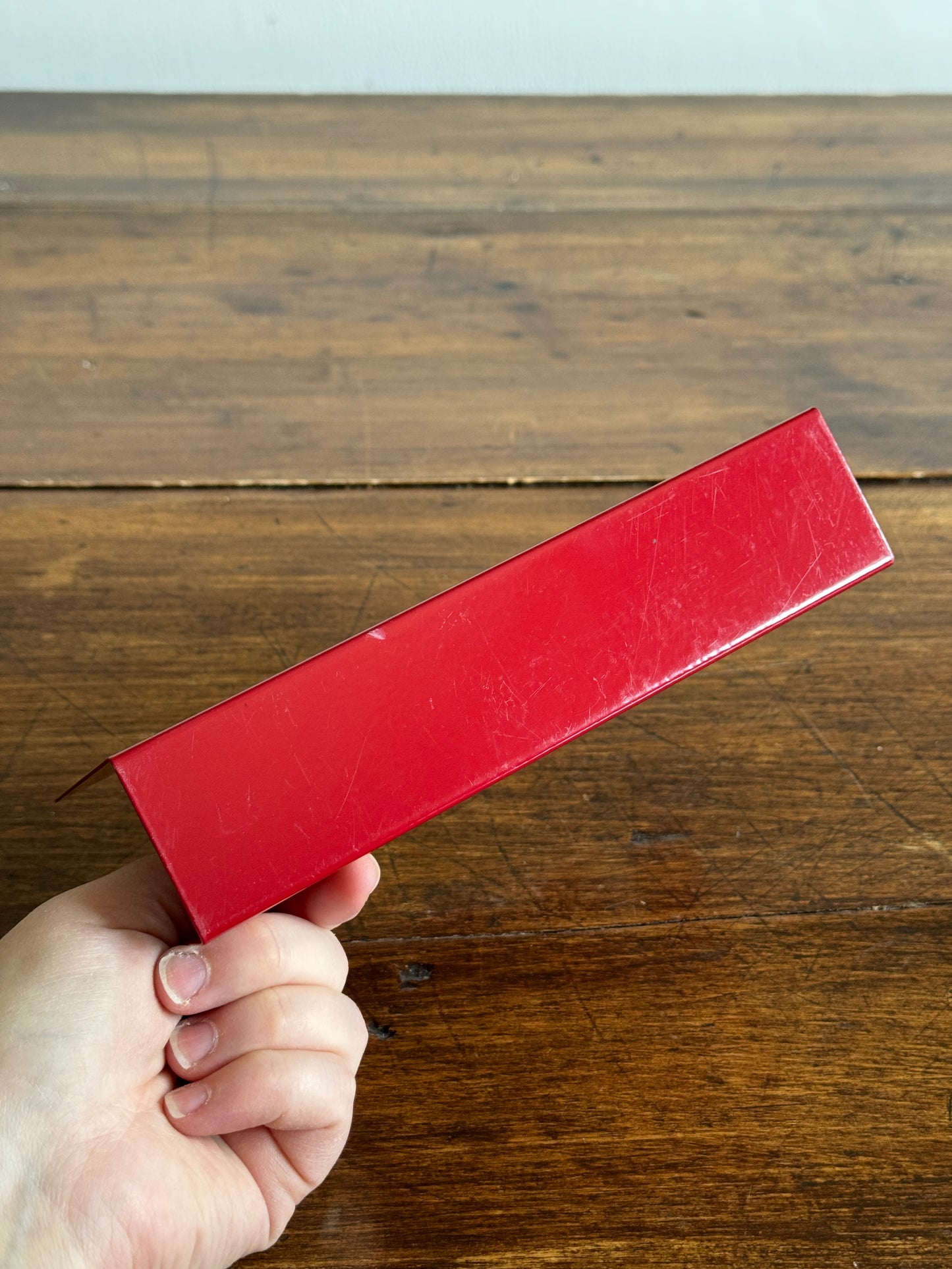 Vintage Large Letter "MAIL" Red Mail Holder - Letter Organizer