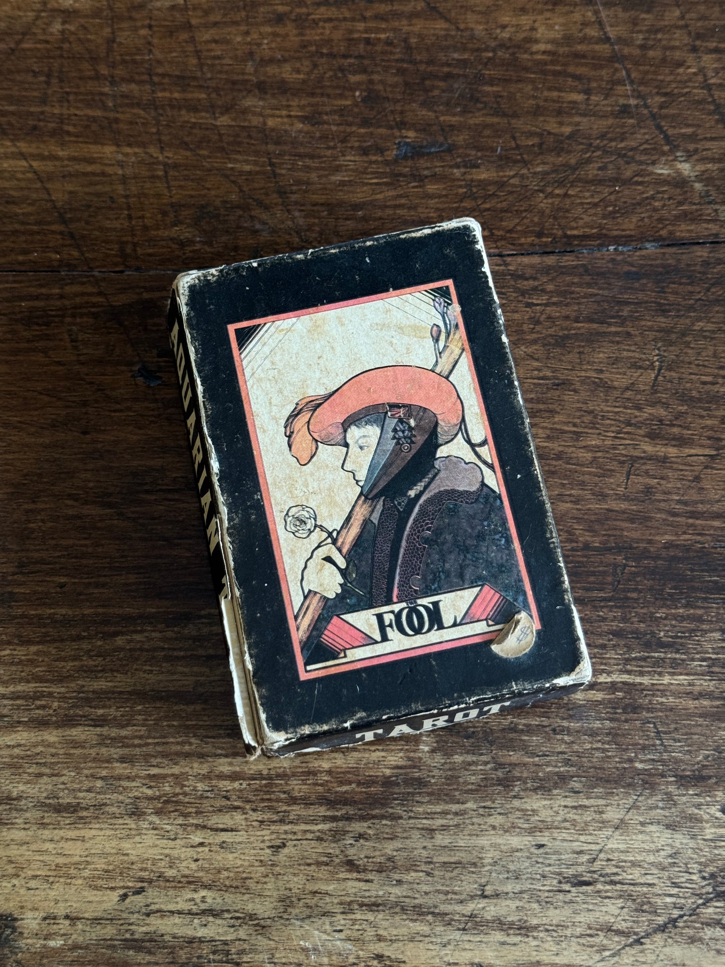 Vintage Set of Aquarian Tarot Cards - Missing One Card
