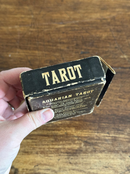 Vintage Set of Aquarian Tarot Cards - Missing One Card