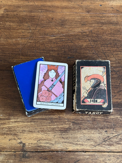 Vintage Set of Aquarian Tarot Cards - Missing One Card