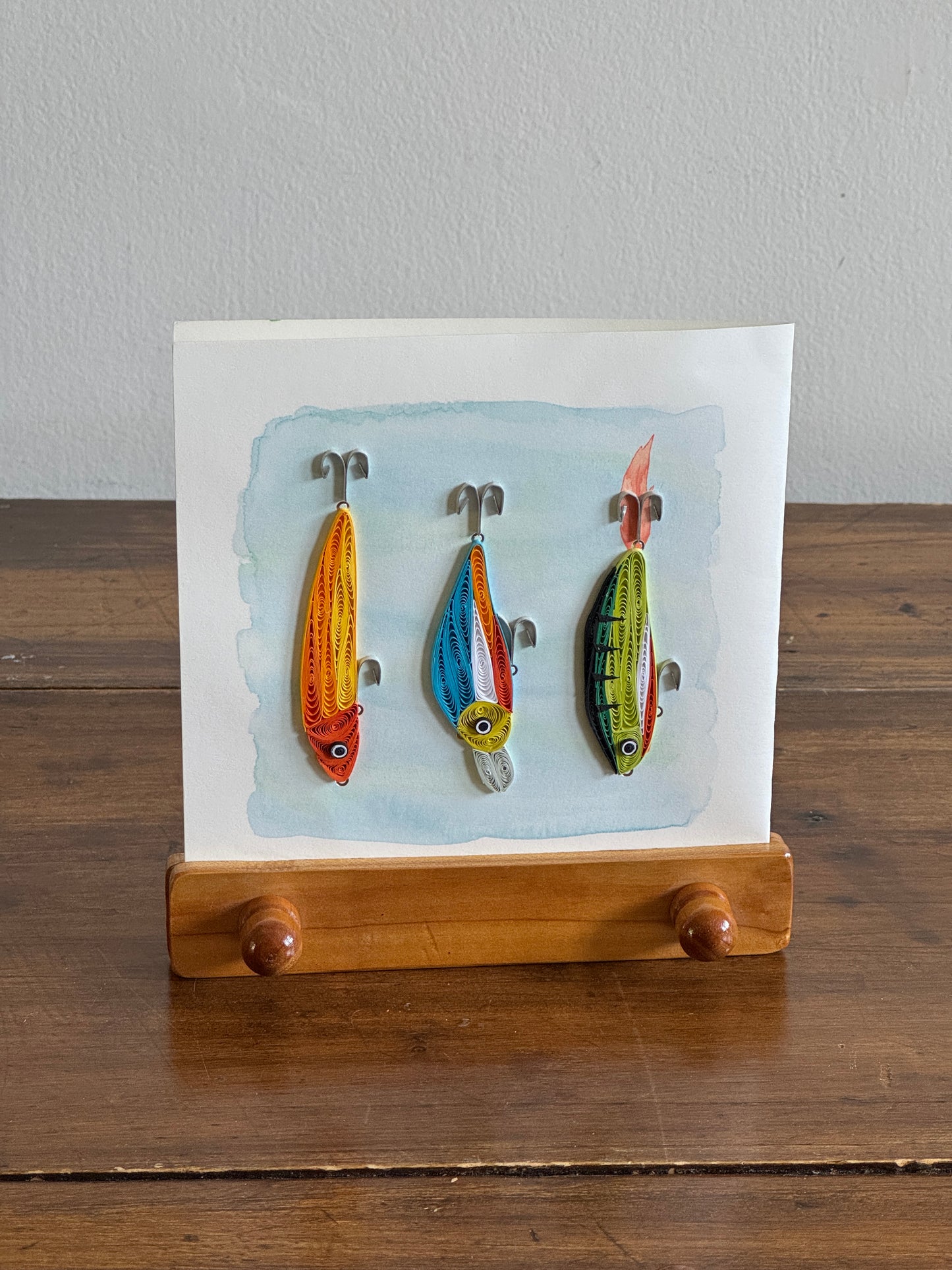 Vintage Hand Crafted Wood Print Hangers for 4x6 or 5x7 prints
