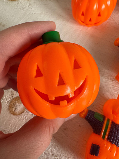 Vintage Hard Plastic Halloween String Light Blow Mould Covers - Replacement String Light Covers - Made in China