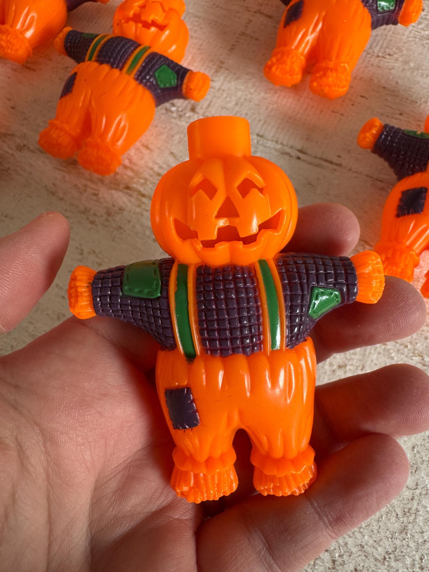 Vintage Hard Plastic Halloween String Light Blow Mould Covers - Replacement String Light Covers - Made in China